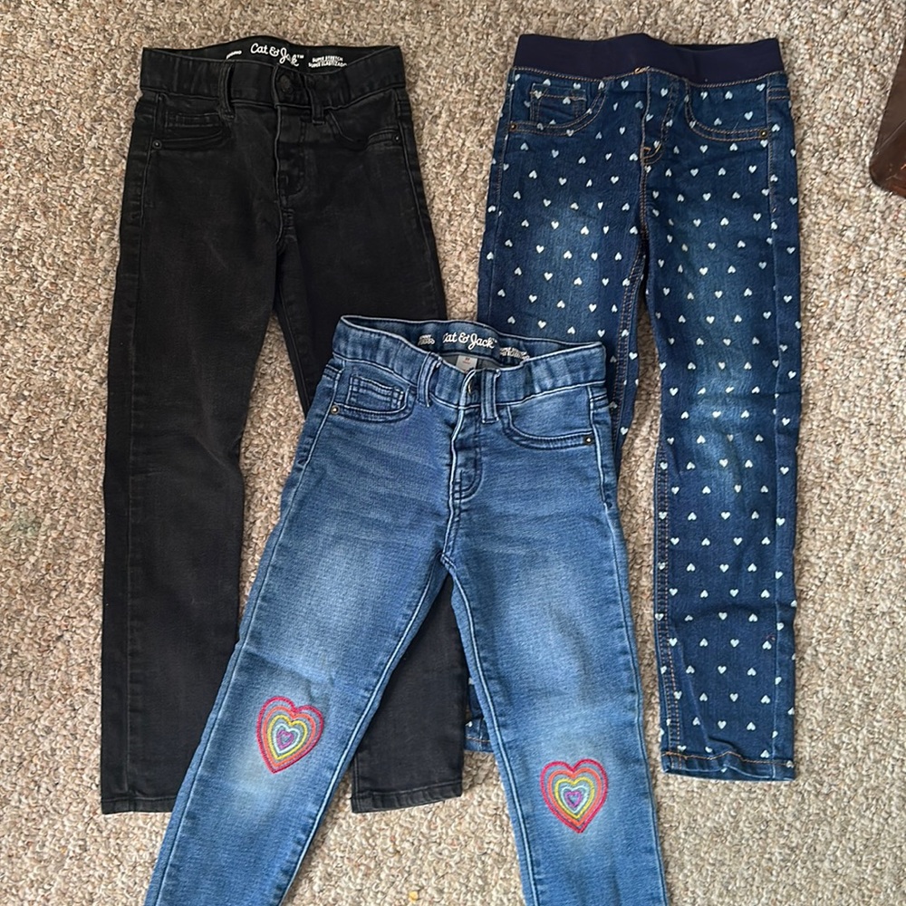 3-PACK Cat & Jack Jegging Jeans